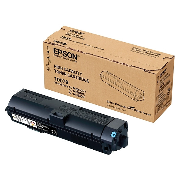 Epson S110079 toner zwart hoge capaciteit (origineel) C13S110079 052072 - 1