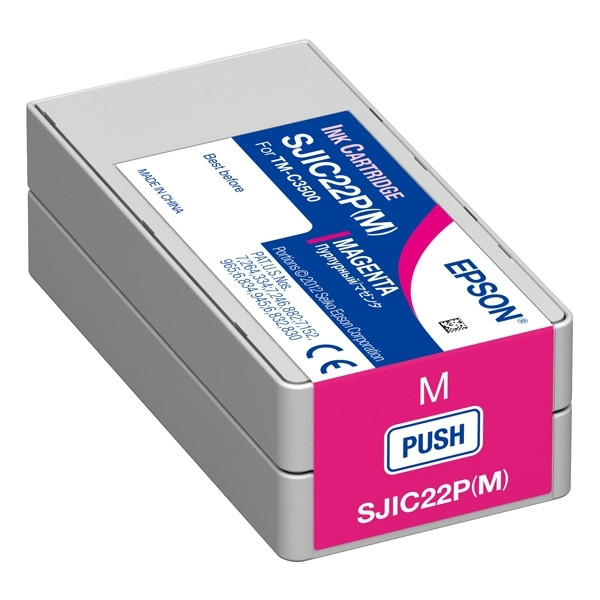 Epson SJIC22P(M) inktcartridge magenta (origineel) 906234 - 1