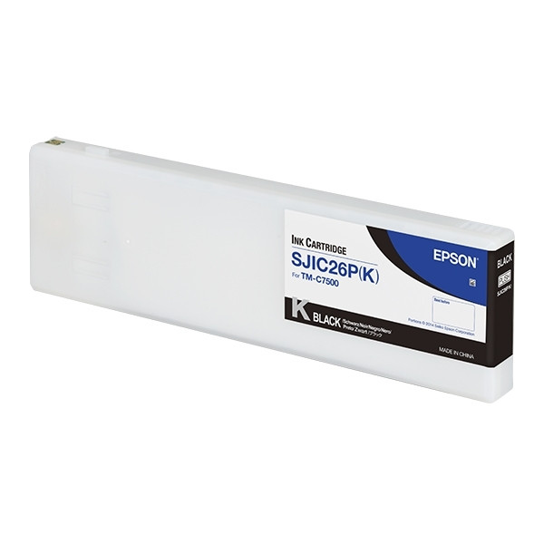 Epson SJIC30P(K) inktcartridge zwart (origineel) C33S020639 026766 - 1