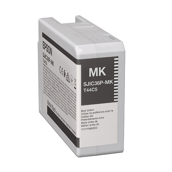 Epson SJIC36P(MK) inktcartridge mat zwart (origineel) C13T44C540 083614 - 1