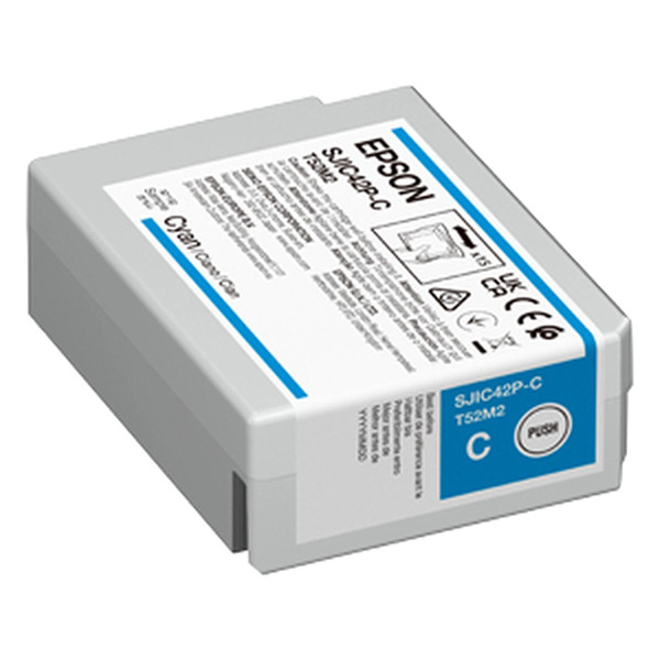 Epson SJIC42P-C inktcartridge cyaan (origineel) 906454 - 1