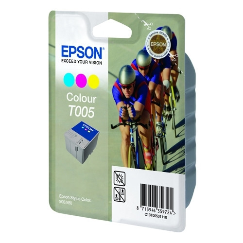 Epson T005 inktcartridge kleur (origineel) C13T00501110 020450 - 1