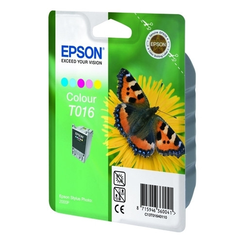 Epson T016 inktcartridge kleur (origineel) C13T01640110 022020 - 1