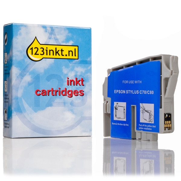 Epson T0323 inktcartridge magenta (123inkt huismerk) C13T03234010C 021141 - 1