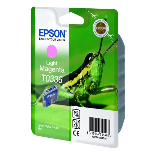 Epson T0336 inktcartridge licht magenta (origineel) C13T03364010 021210 - 1