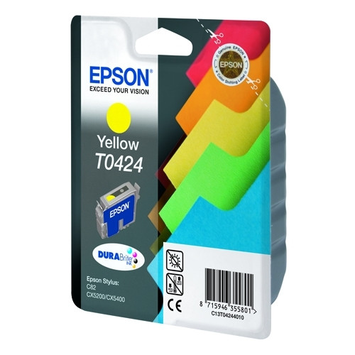 Epson T0424 inktcartridge geel (origineel) C13T04244010 022190 - 1