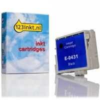 Epson T0431 inktcartridge zwart hoge capaciteit (123inkt huismerk)