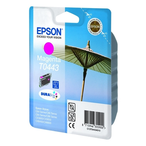 Epson T0443 inktcartridge magenta hoge capaciteit (origineel) 022430 Epson T0443 inktcartridge magenta hoge capaciteit (origineel) 022430 - 1