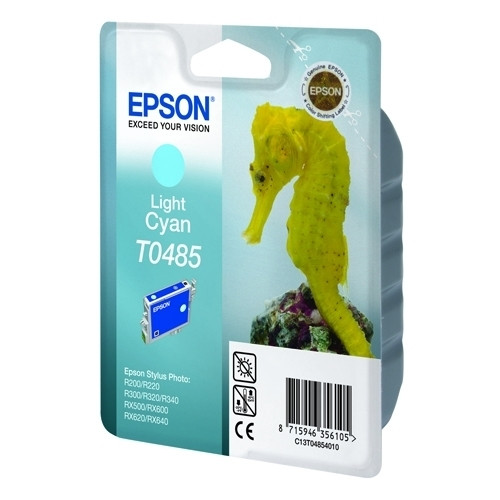 Epson T0485 inktcartridge licht cyaan (origineel) 900754 - 1