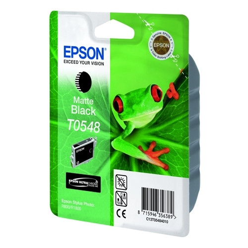 Epson T0548 inktcartridge mat zwart (origineel) 022770 - 1