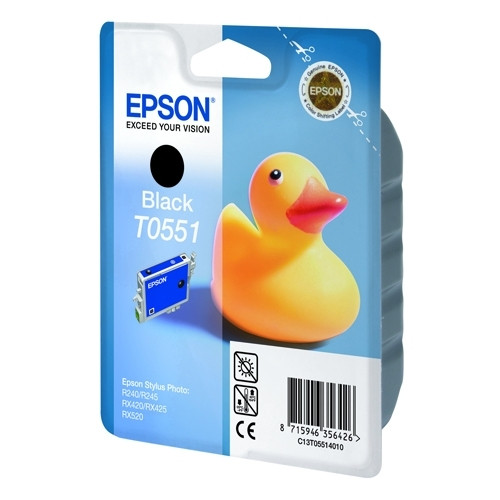 Epson T0551 inktcartridge zwart (origineel) C13T05514010 902465 - 1