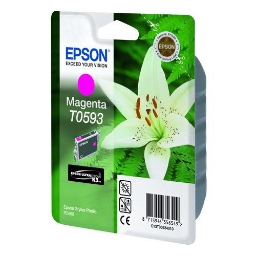 Epson T0593 inktcartridge magenta (origineel) 022960 - 1