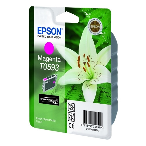 Epson T0593 inktcartridge magenta (origineel) C13T05934010 902564 - 1