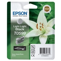 Epson T0599 inktcartridge licht licht zwart (origineel) 022990