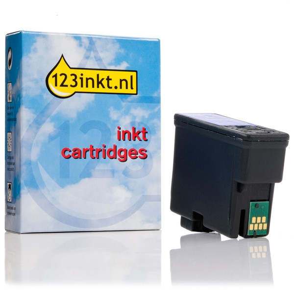 Epson T066 inktcartridge zwart (123inkt huismerk) C13T06614010C 023030 - 1