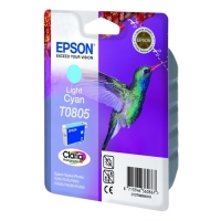 Epson T0805 inktcartridge licht cyaan (origineel) C13T08054011 023090