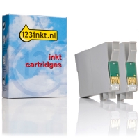 Epson T0870 glansafwerking (gloss optimizer) 2 stuks (123inkt huismerk)