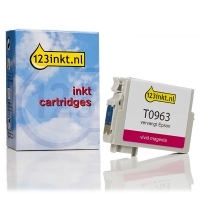 Epson T0963 inktcartridge vivid magenta (123inkt huismerk)