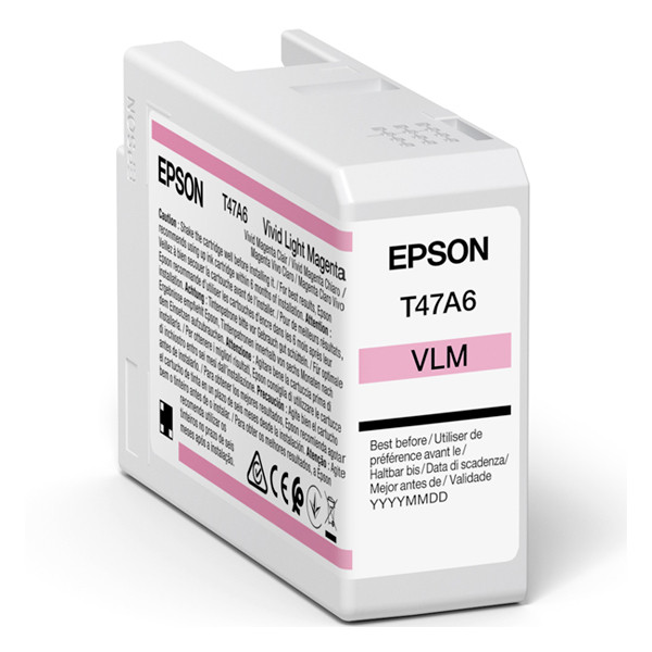 Epson T47A6 inktcartridge licht magenta (origineel) 905498 - 1