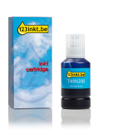 Epson T49N200 inktfles cyaan (123inkt huismerk) C13T49N200C 024185