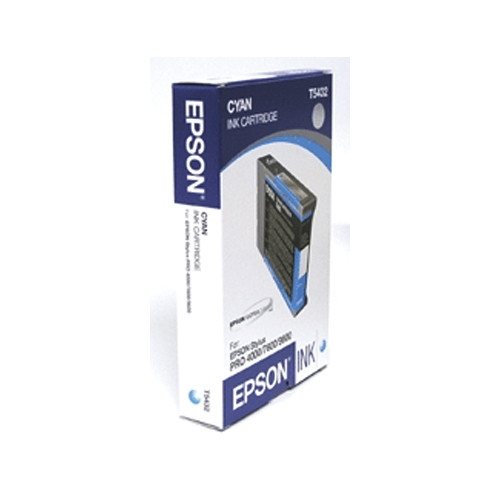 Epson T5432 inktcartridge cyaan (origineel) C13T543200 025470 - 1