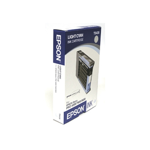 Epson T5435 inktcartridge licht cyaan (origineel) C13T543500 025500 - 1