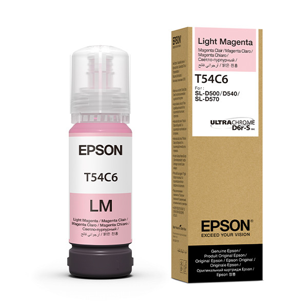 Epson T54C inktcartridge licht magenta (origineel) C13T54C620 083674 - 1