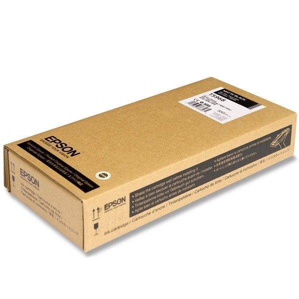 Epson T5968 inktcartridge mat zwart standaard capaciteit (origineel) C13T596800 026242 - 1