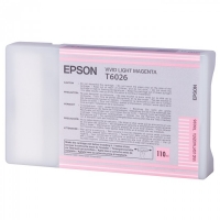 Epson T6026 inktcartridge vivid licht magenta standaard capaciteit (origineel) C13T602600 026028