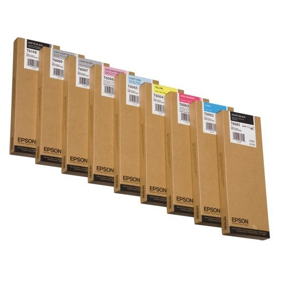 Epson T6061 inktcartridge foto zwart hoge capaciteit (origineel) C13T606100 902544 - 1