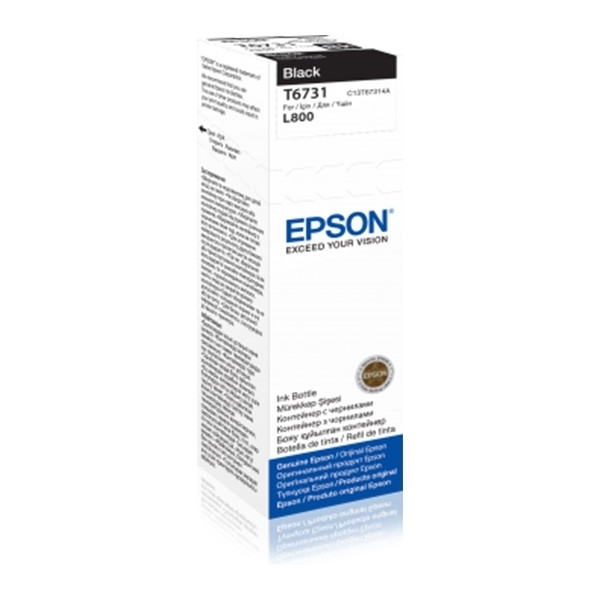 Epson T6731 inkttank zwart (origineel) C13T67314A 026816 - 1