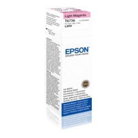 Epson T6736 inktfles licht magenta (origineel) C13T67364A 026826