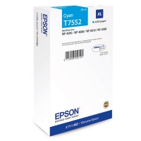 Epson T7552 inktcartridge cyaan hoge capaciteit (origineel) 026682