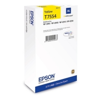 Epson T7554 inktcartridge geel hoge capaciteit (origineel) 026686