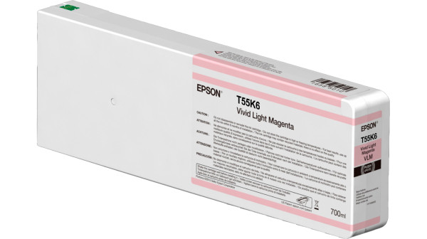 Epson T8046 inktcartridge licht magenta (origineel) C13T55K600 C13T804600 026884 - 1