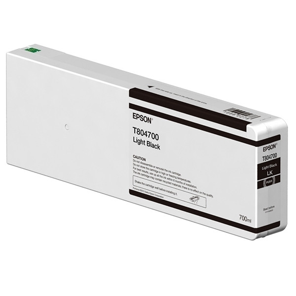 Epson T8047 inktcartridge licht zwart (origineel) C13T804700 904799 - 1