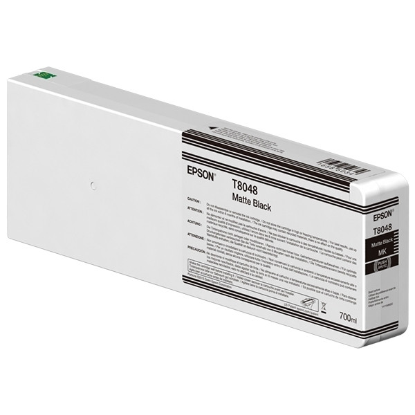 Epson T8048 inktcartridge mat zwart (origineel) C13T55K800 C13T804800 026888 - 1