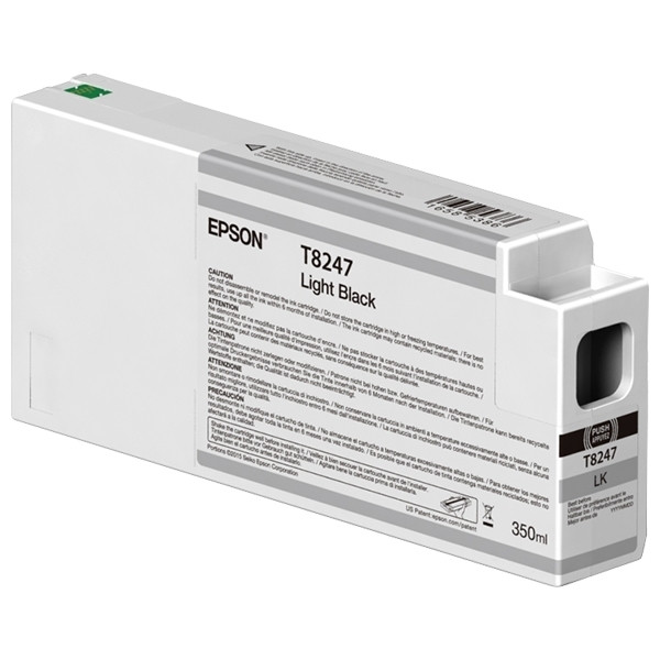 Epson T8247 inktcartridge licht zwart (origineel) C13T824700 904553 - 1