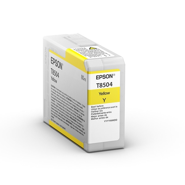 Epson T8504 inktcartridge geel (origineel) C13T850400 026780 - 1