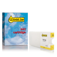 Epson T9134 inktcartridge geel (123inkt huismerk)