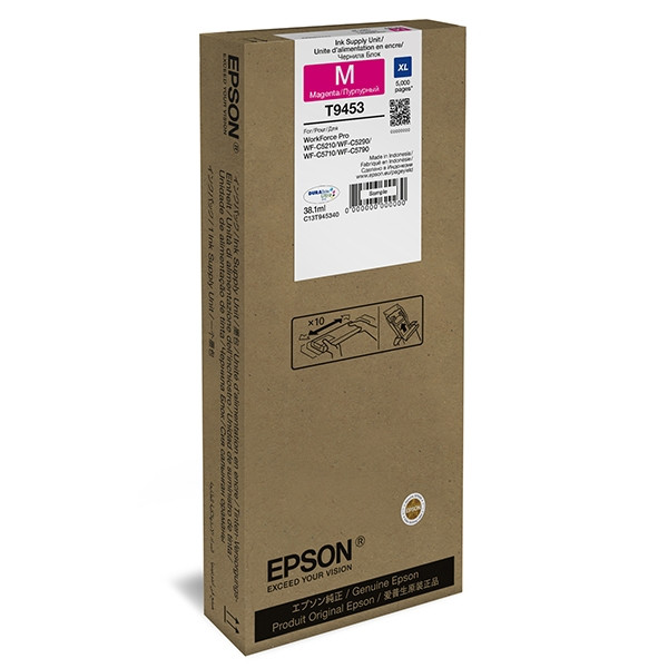 Epson T9453 inktcartridge magenta hoge capaciteit (origineel) 904939 - 1