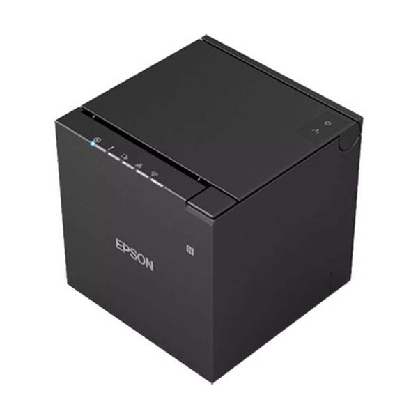 Epson TM-M30III ticketprinter zwart met wifi, ethernet en bluetooth bundel met 123inkt kassarol 80x80x12 thermo wit (5 stuks) 831988 - 4