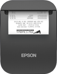 Epson TM-P80II mobiele bonprinter zwart met bluetooth en USB 848227