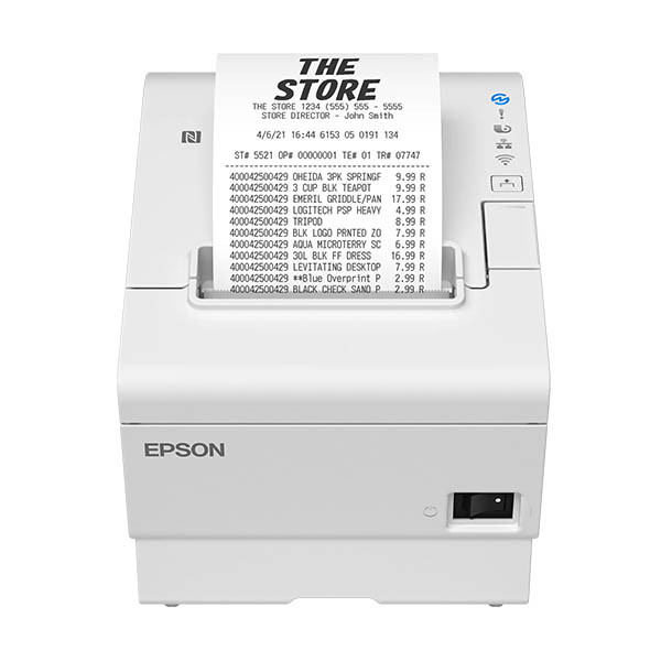 Epson TM-T88VII (111) ticketprinter wit met USB en ethernet 832347 - 1