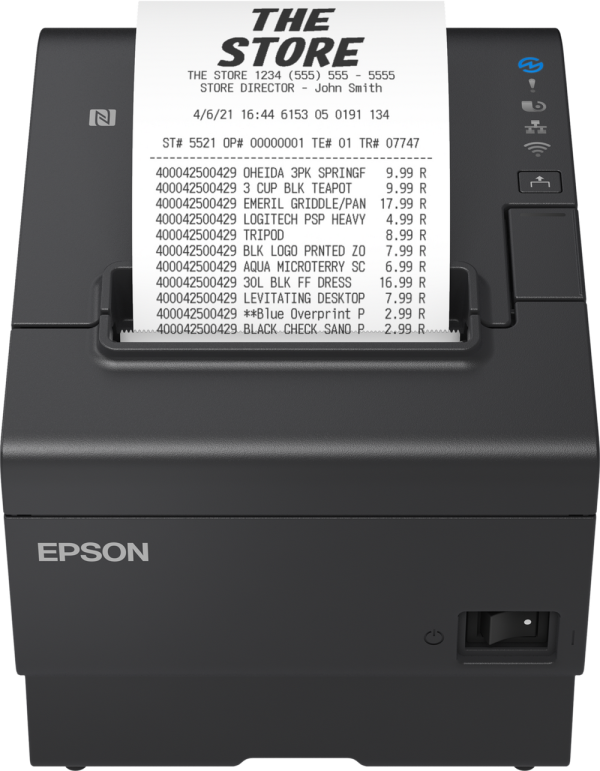 Epson TM-T88VII ticketprinter met Ethernet en wifi C31CJ57112 831916 - 1