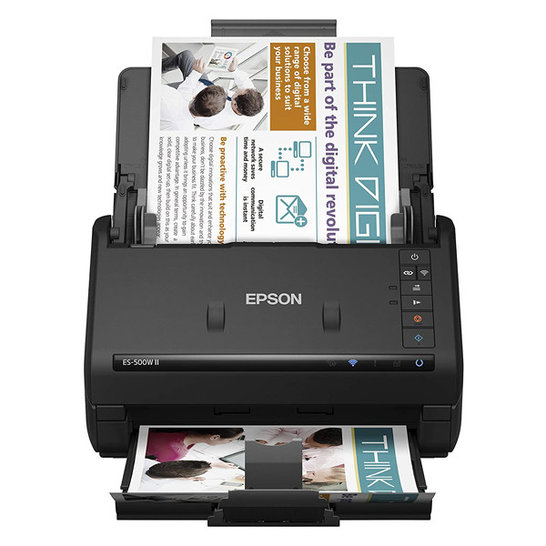 Epson WorkForce ES-500WII A4 documentscanner met wifi B11B263401 831803 - 1