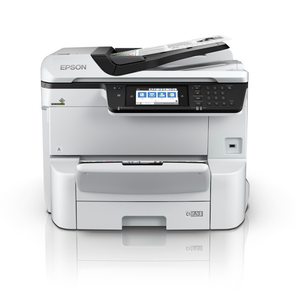 Epson WorkForce Pro WF-C8610DWF all-in-one A3+ inkjetprinter met wifi (4 in 1) C11CG69401 831665 - 1