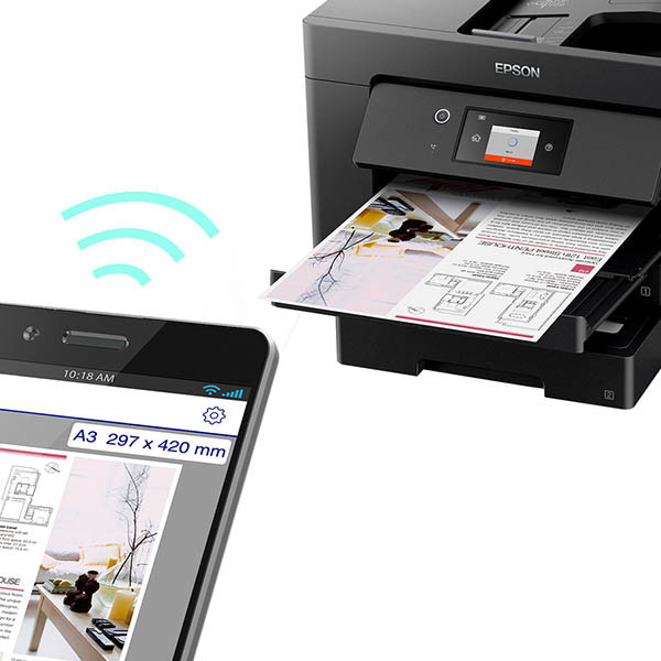 Epson WorkForce WF-7830DTWF all-in-one A3 inkjetprinter met wifi (4 in 1) 831771 - 7