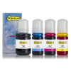 Epson aanbieding: 102-serie zwart + 3 kleuren (123inkt huismerk)