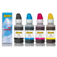 Epson aanbieding: 104-serie zwart + 3 kleuren (123inkt huismerk)
